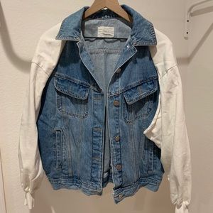Denim jeans jacket
